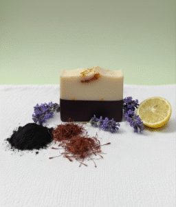 Charcoal Coconut Double Layer Soap